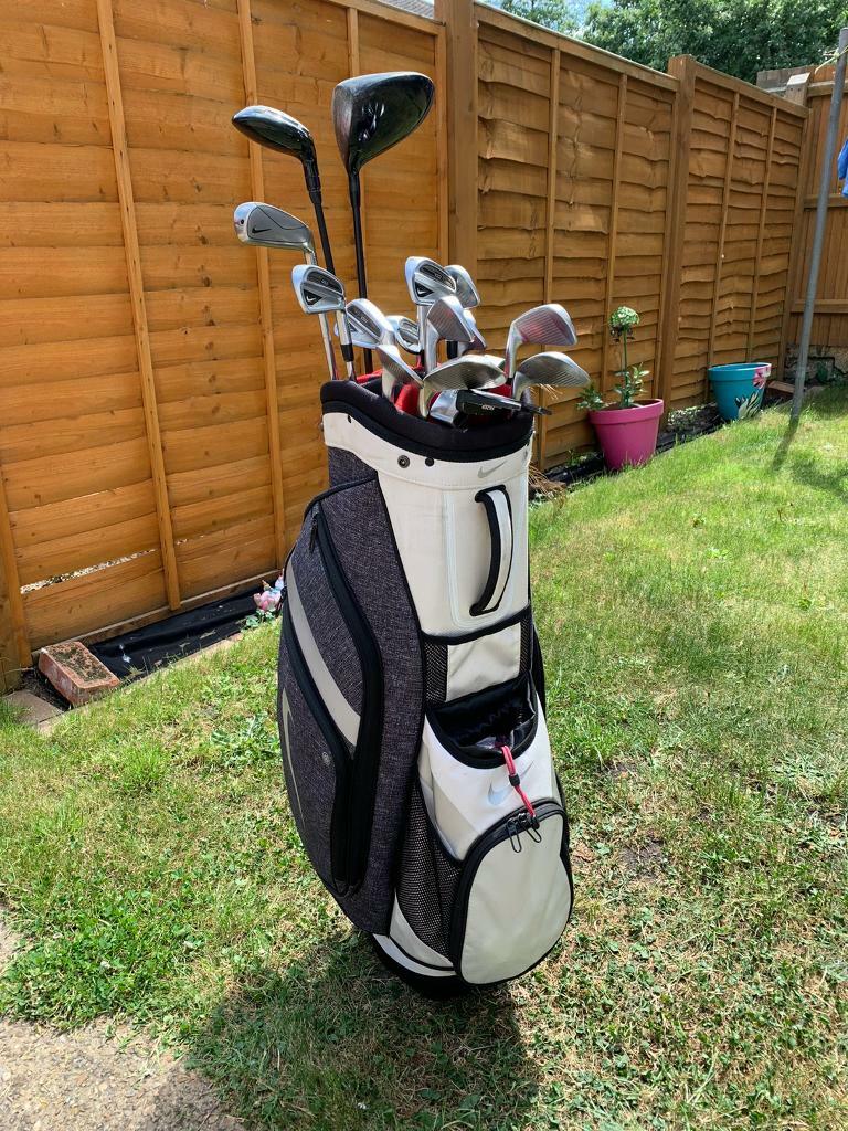 nike polka dot golf bag